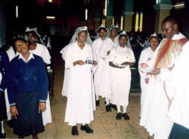 Fr. James celebrating Mass