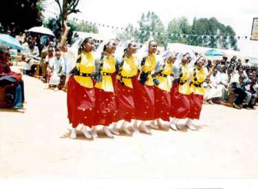 Students Entertaining guests on Parents Day